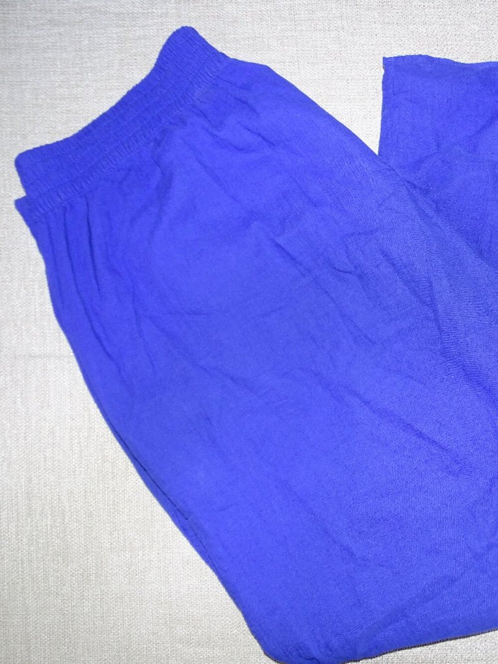 Fabletics Electric Blue Cotton Gauze Wide Leg Pants Size XXL/1X